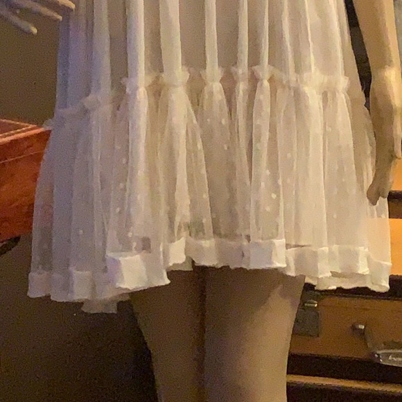 BOHEMIAN TIERED MINI DRESS - Picture 8 of 9